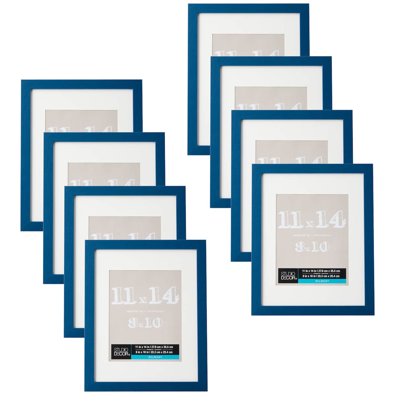 8 Pack: Sapphire Blue Belmont Picture Frame by Studio Décor®